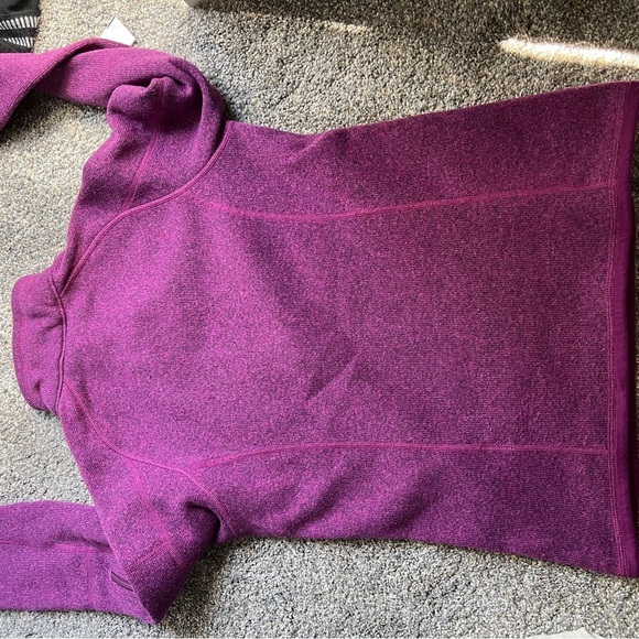 Patagonia pink Half zip women's fleece sweater Size S - Picture 4 of 8